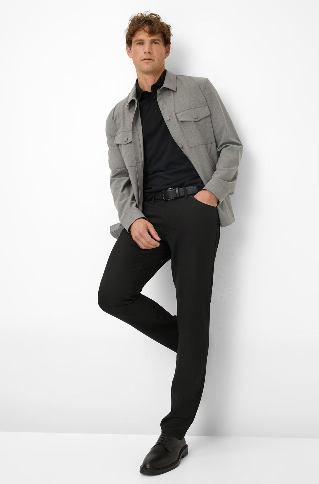 Brax Trousers Modern Fit - CHUCK- Concorde Fashion#color_black-02