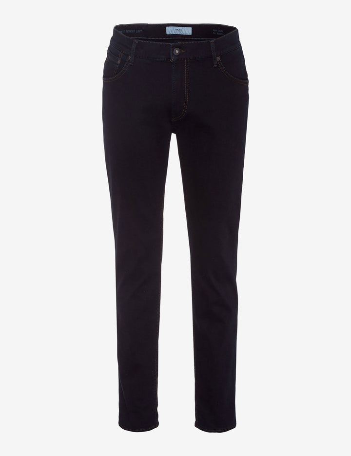 Brax Regular Fit Slim Fit Jeans in Cotton Mix - CHUCK 80-6450 (079 630 20)- Concorde Fashion#color_navy-22