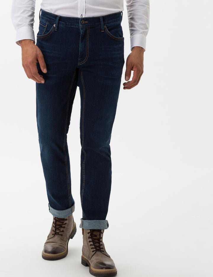 Brax Modern Fit Jeans in Cotton Mix - CHUCK 80-6460 (079 530 20)- Concorde Fashion#color_blue-25