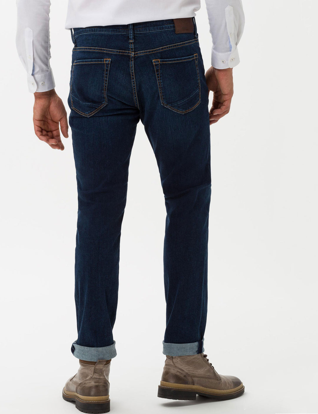 Brax Modern Fit Jeans in Cotton Mix - CHUCK 80-6460 (079 530 20)- Concorde Fashion#color_blue-25