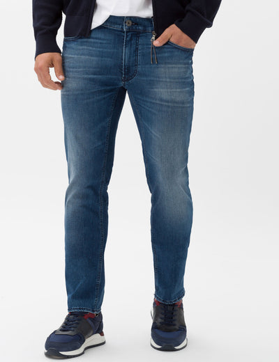 Brax Modern Fit Jeans in Cotton Mix - CHUCK 80-6460 (079 530 20)- Concorde Fashion#color_blue-26