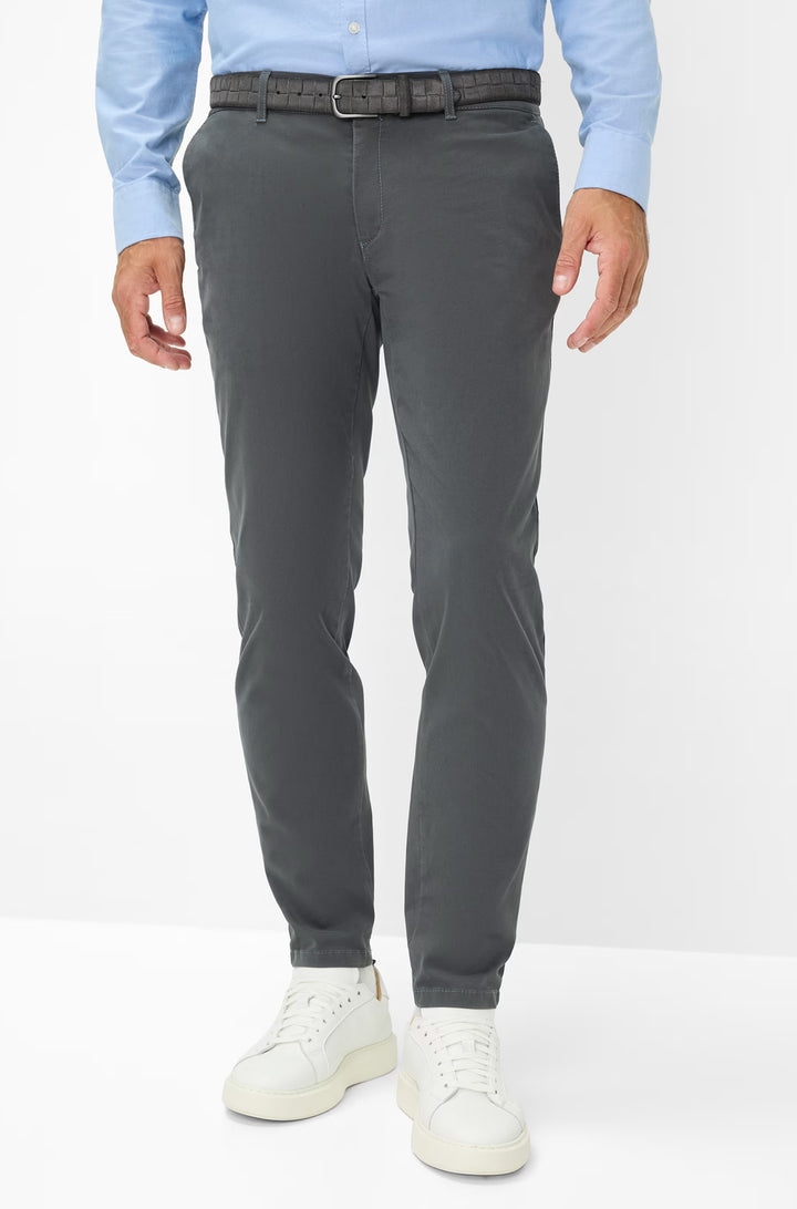 Brax Chinos Tapered Fit - PHIL- Concorde Fashion#color_grey-06