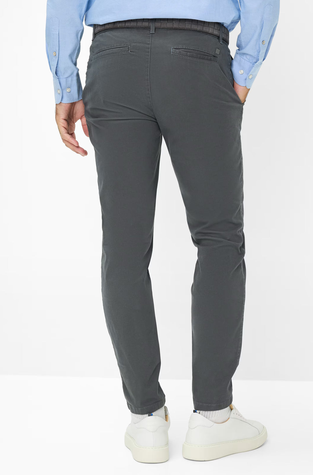 Brax Chinos Tapered Fit - PHIL- Concorde Fashion#color_grey-06