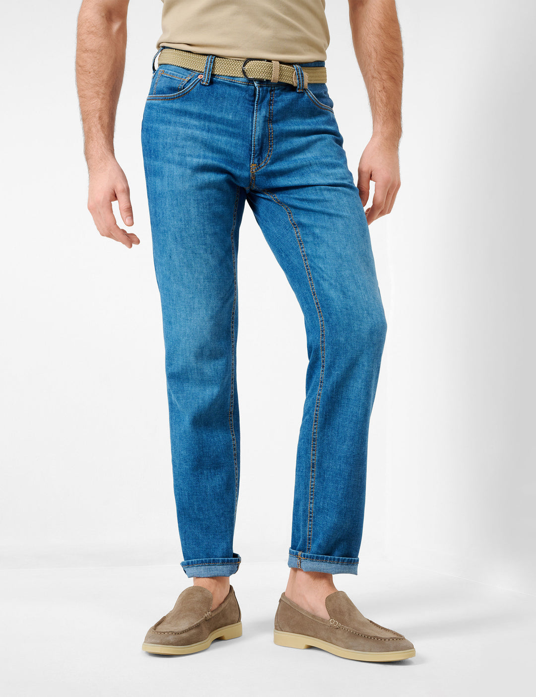 Brax  Jeans in Cotton Mix - CHUCK S 81-6208 (079 529 20)- Concorde Fashion#color_blue-26