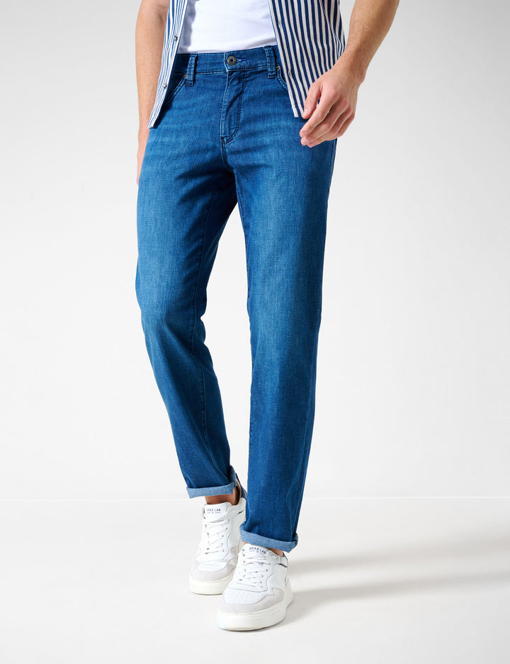 Brax  Jeans in Cotton Mix - CADIZ 81-7128 (079 507 20)- Concorde Fashion#color_blue-24