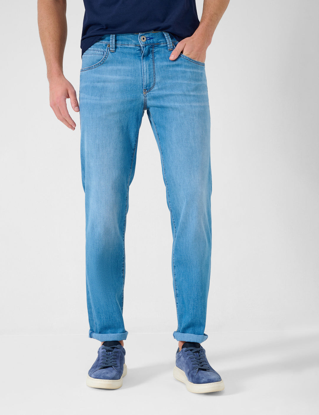 Brax  Jeans in Cotton Mix - CADIZ 81-7128 (079 507 20)- Concorde Fashion#color_blue-26