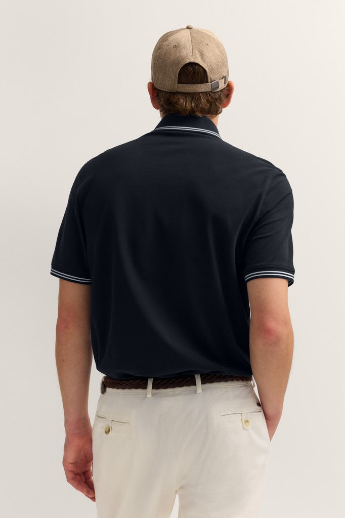 Bugatti Polos Modern Fit - 15001E 8150- Concorde Fashion#color_navy-390