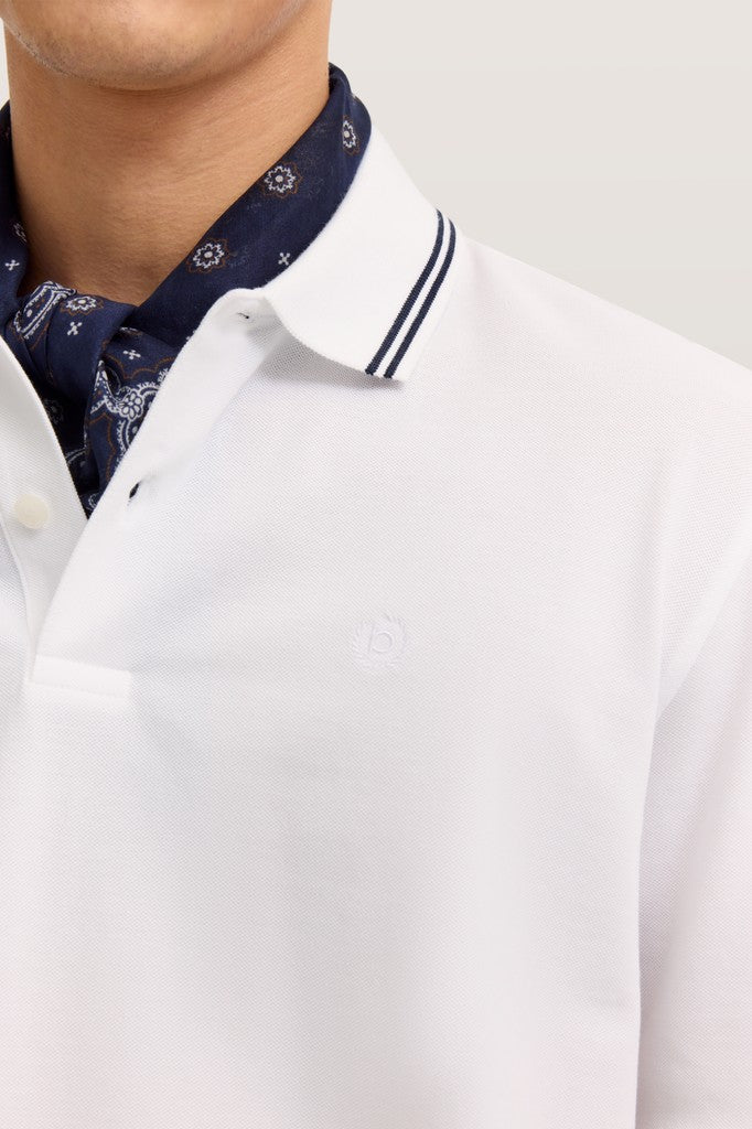 Bugatti Polos Modern Fit - 15001E 8150- Concorde Fashion#color_white-010