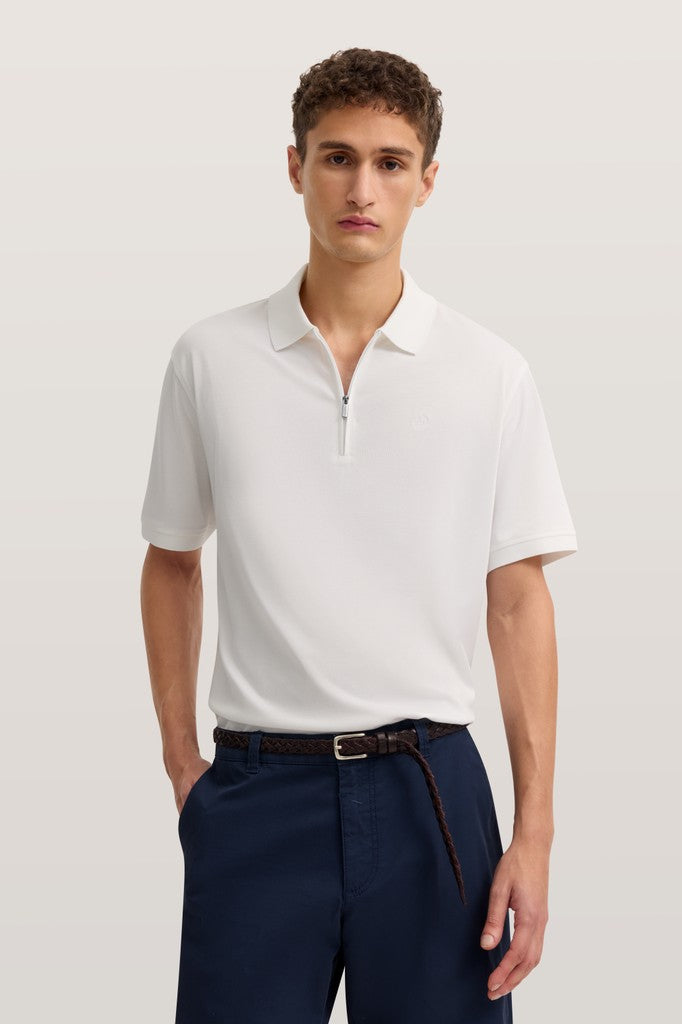 Bugatti Polos Modern Fit - 15097E 8150- Concorde Fashion#color_white-010