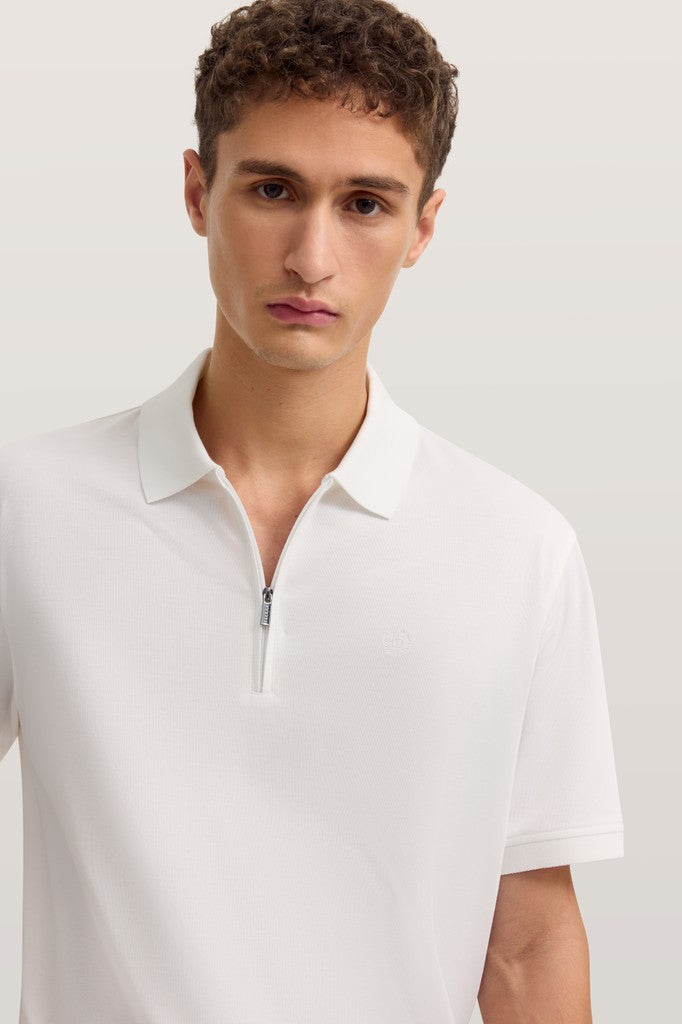 Bugatti Polos Modern Fit - 15097E 8150- Concorde Fashion#color_white-010