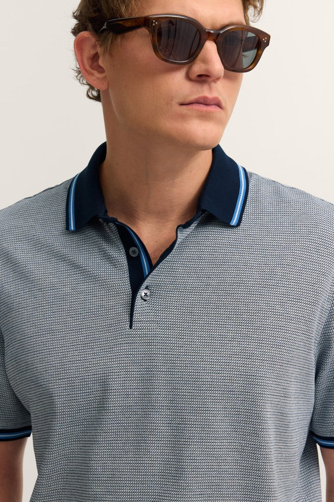 Bugatti Polos Modern Fit - 15103E 8150- Concorde Fashion#color_navy-390