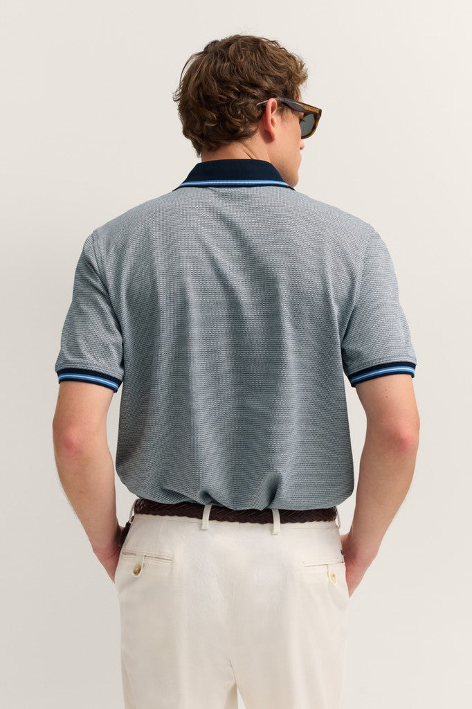 Bugatti Polos Modern Fit - 15103E 8150- Concorde Fashion#color_navy-390