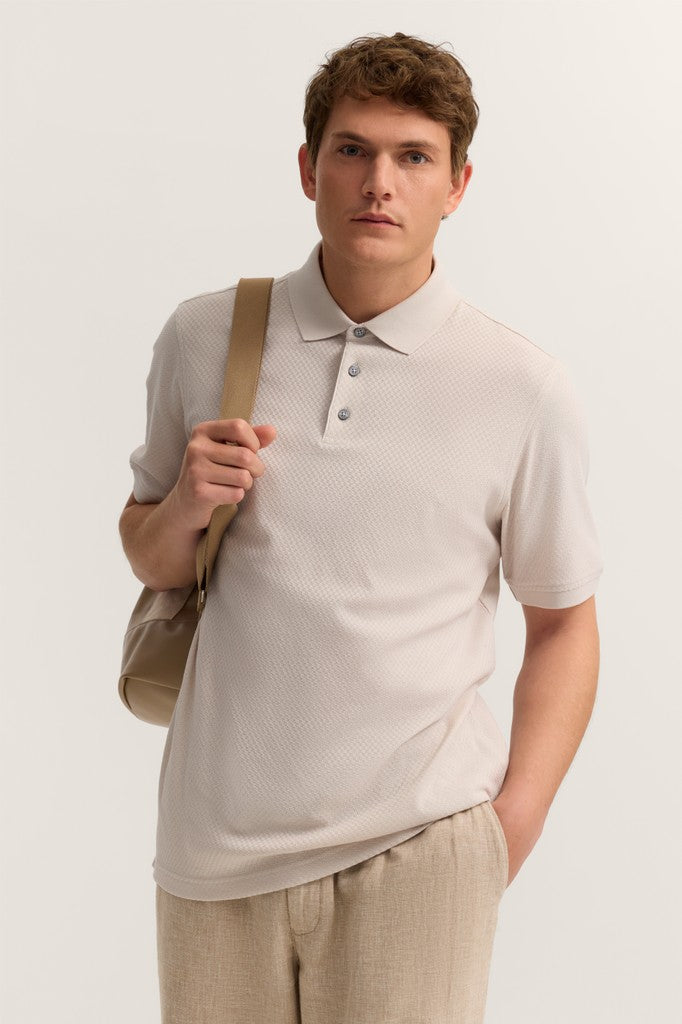 Bugatti Polos Modern Fit - 15104E 8150- Concorde Fashion#color_beige-030