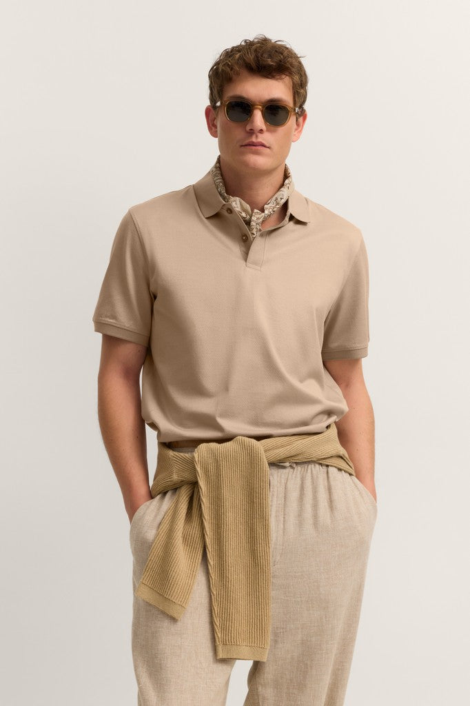 Bugatti Polos Modern Fit - 15110E 8150- Concorde Fashion#color_beige-040