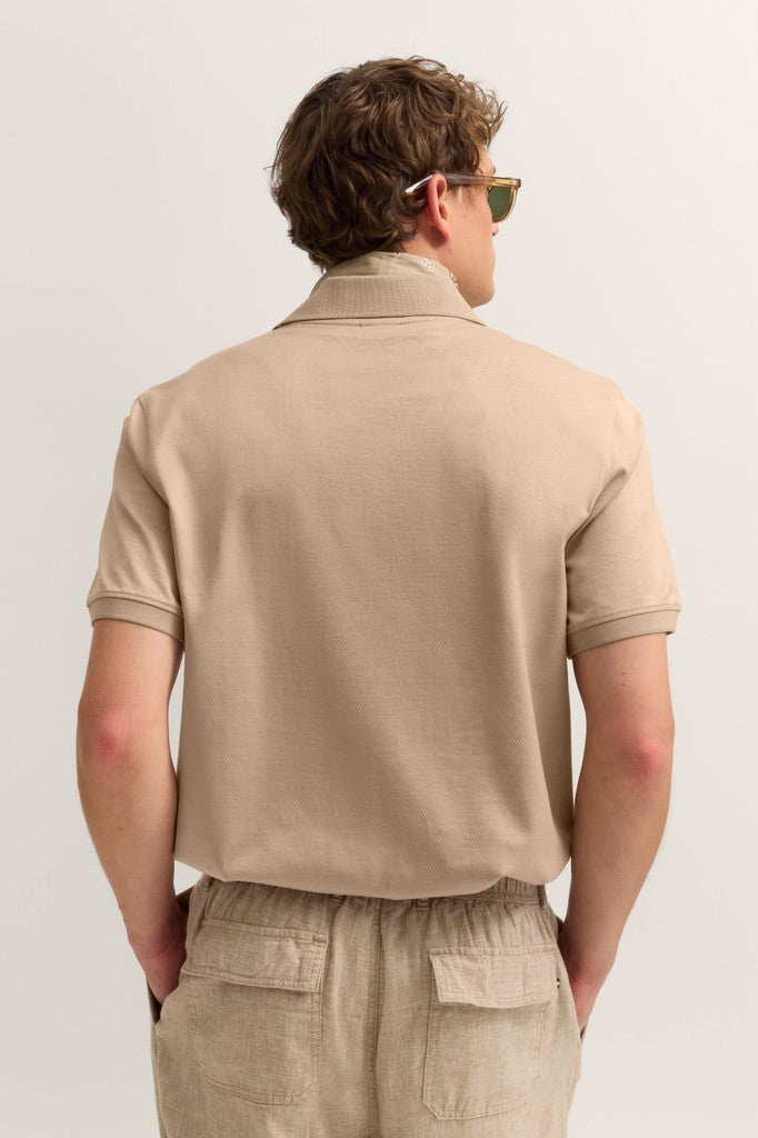 Bugatti Polos Modern Fit - 15110E 8150- Concorde Fashion#color_beige-040