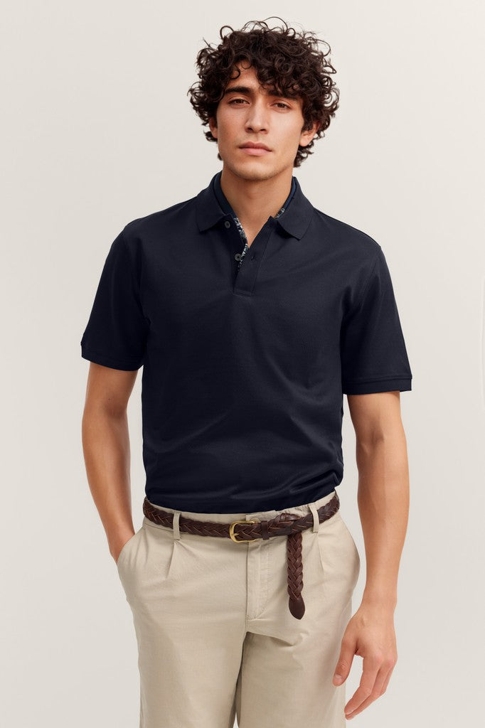 Bugatti Polos Modern Fit - 15110E 8150- Concorde Fashion#color_navy-390