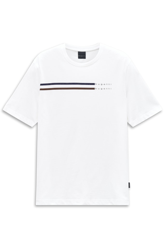 Bugatti T-Shirts Modern Fit - 15041E 8350- Concorde Fashion#color_white-010