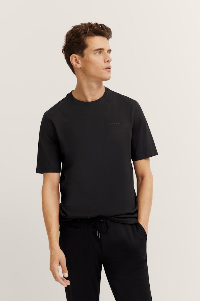 Bugatti T-Shirts Modern Fit - 95040 8350- Concorde Fashion#color_black-290