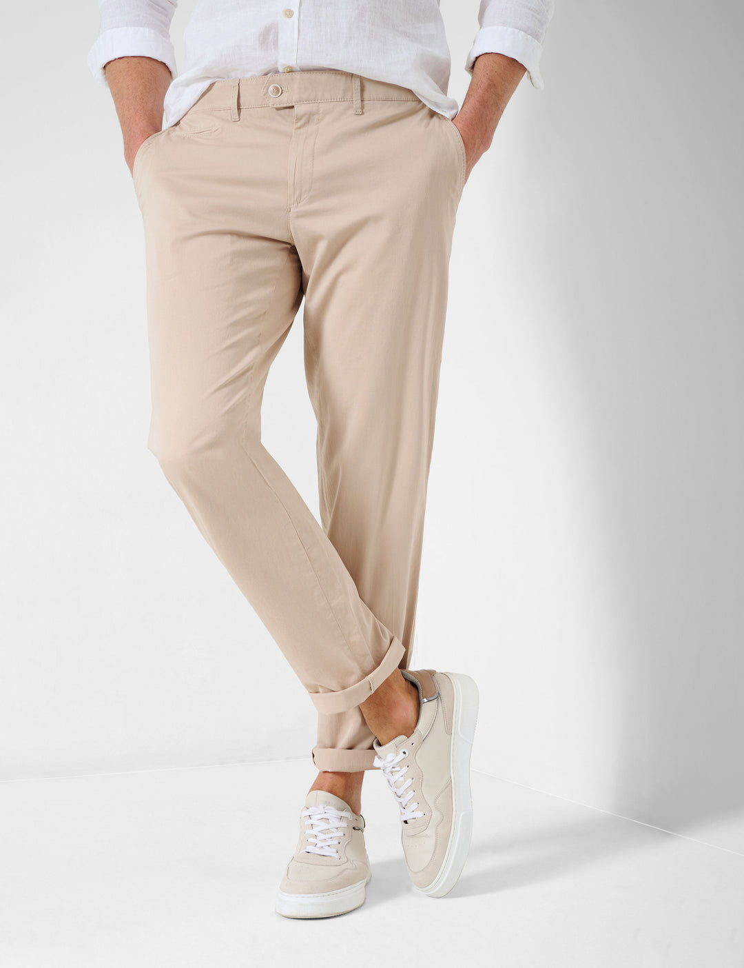 Brax  Chinos in Cotton Mix - EVEREST U 84-1128 (078 838 20)- Concorde Fashion#color_beige-56