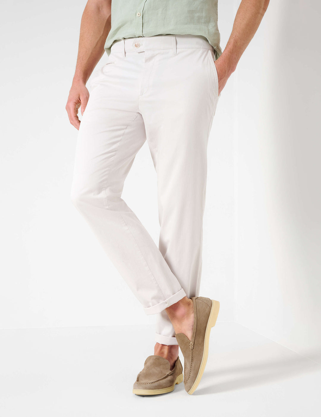 Brax  Chinos in Cotton Mix - EVEREST U 84-1128 (078 838 20)- Concorde Fashion#color_grey-59