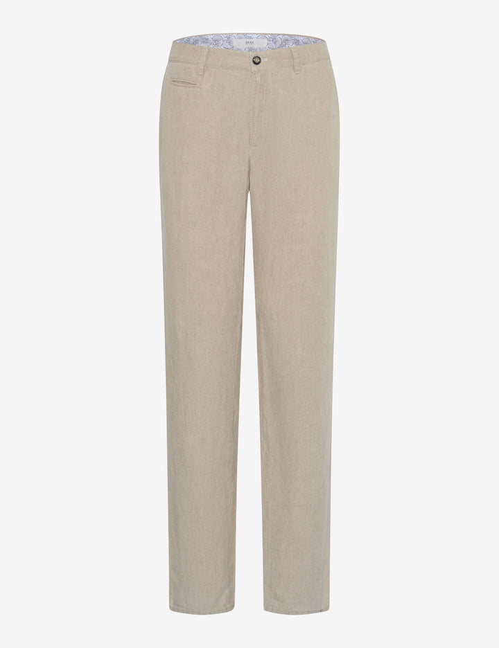 Brax  Chinos in Linen - FABIO L 84-2608 (078 603 20)- Concorde Fashion#color_grey-58