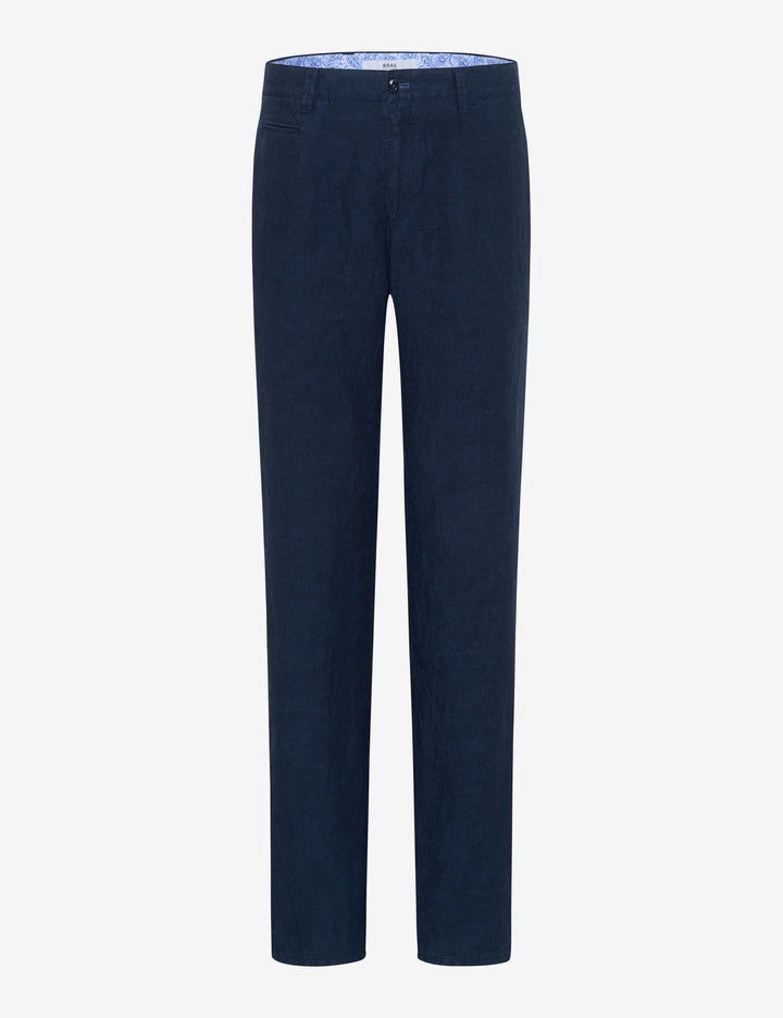 Brax  Chinos in Linen - FABIO L 84-2608 (078 603 20)- Concorde Fashion#color_navy-23
