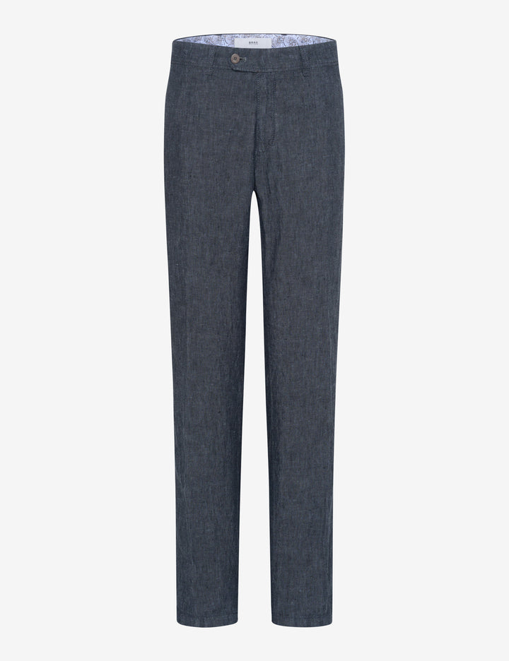Brax  Chinos in Linen - EVANS 84-2608 (078 826 20)- Concorde Fashion#color_grey-04