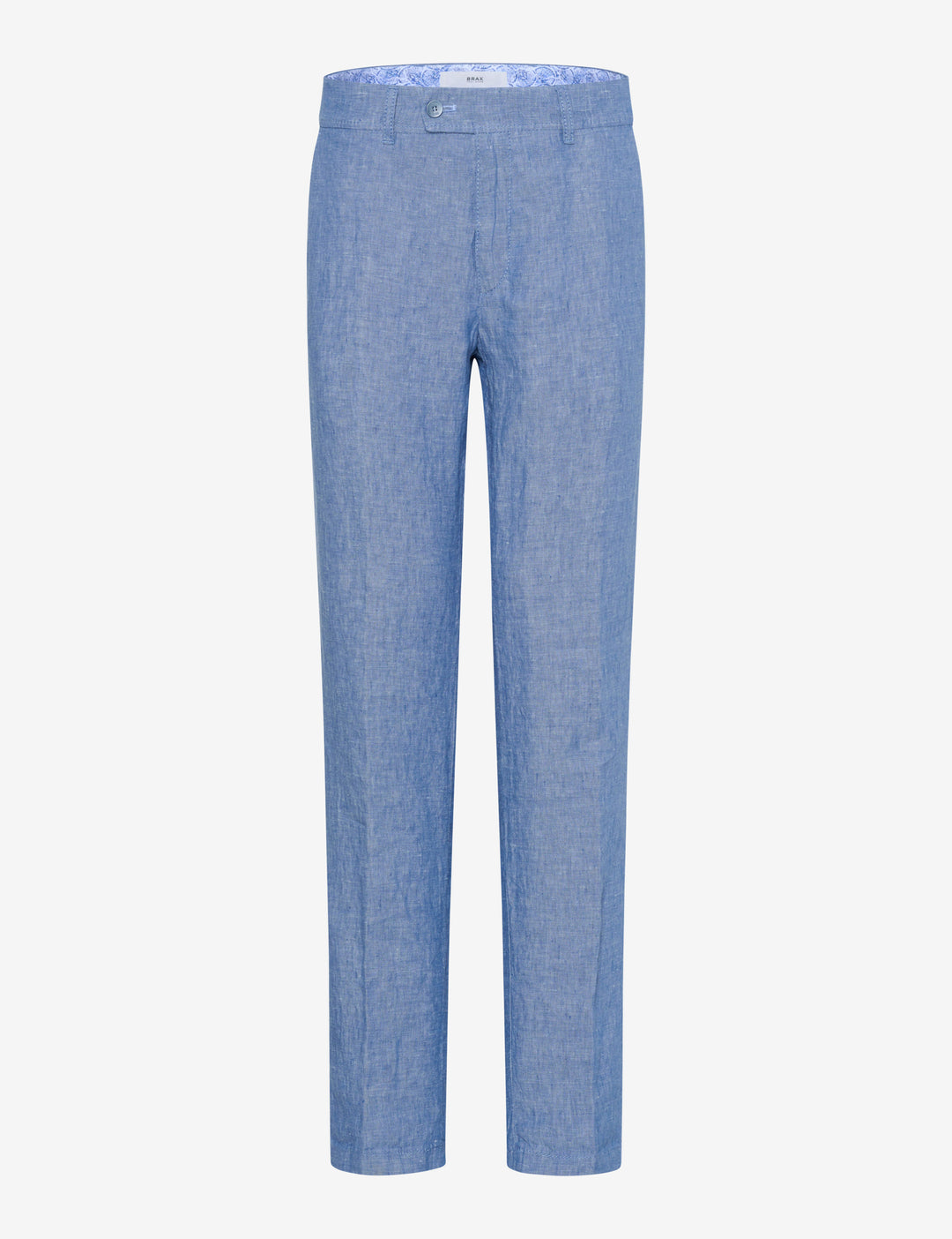 Brax  Chinos in Linen - EVANS 84-2608 (078 826 20)- Concorde Fashion#color_blue-25