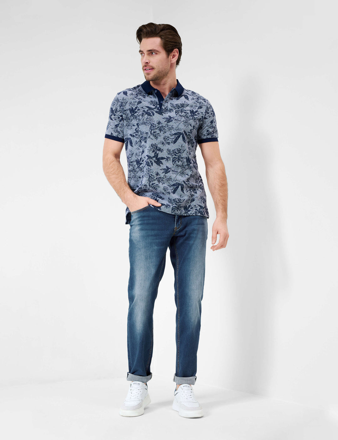 Brax  Jeans in Cotton Mix - CHUCK 84-6468 (079 530 20)- Concorde Fashion#color_blue-27