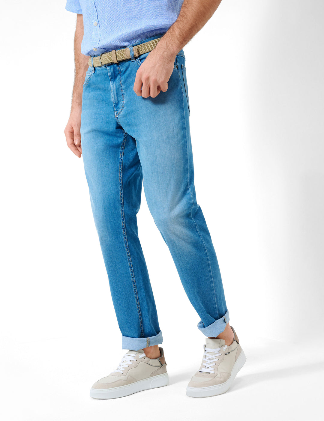 Brax  Jeans in Cotton Mix - COOPER 84-6488 (079 633 20)- Concorde Fashion#color_blue-27