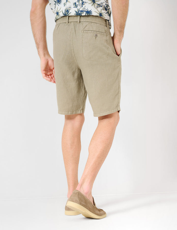 Brax  Shorts in Linen - BALU 84-6728 (079 854 20)- Concorde Fashion#color_green-37