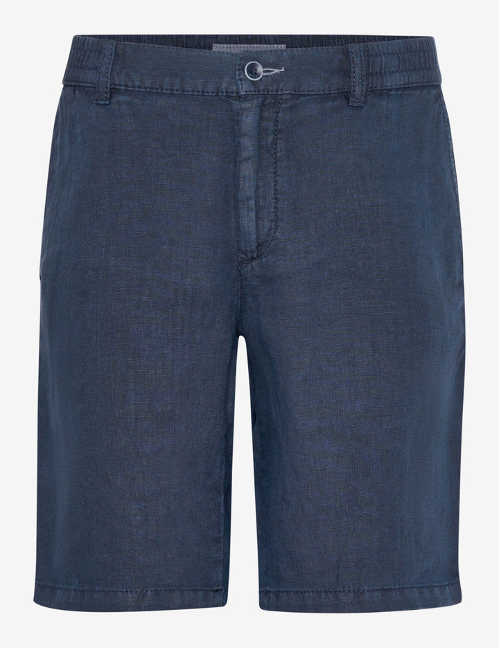 Brax  Shorts in Linen - BALU 84-6728 (079 854 20)- Concorde Fashion#color_navy-23