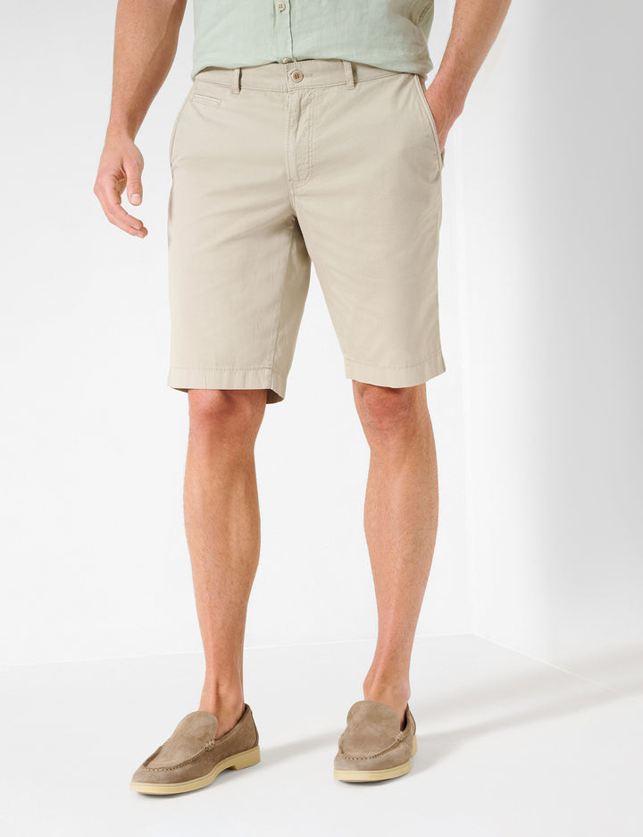 Brax  Shorts in Cotton - BARI 84-6808 (079 653 20)- Concorde Fashion#color_beige-56