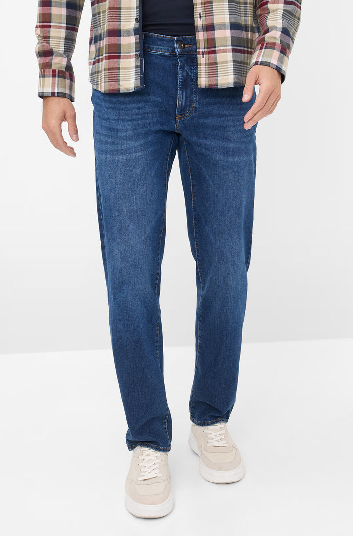 Brax Jeans Straight Fit - CADIZ- Concorde Fashion#color_blue-24