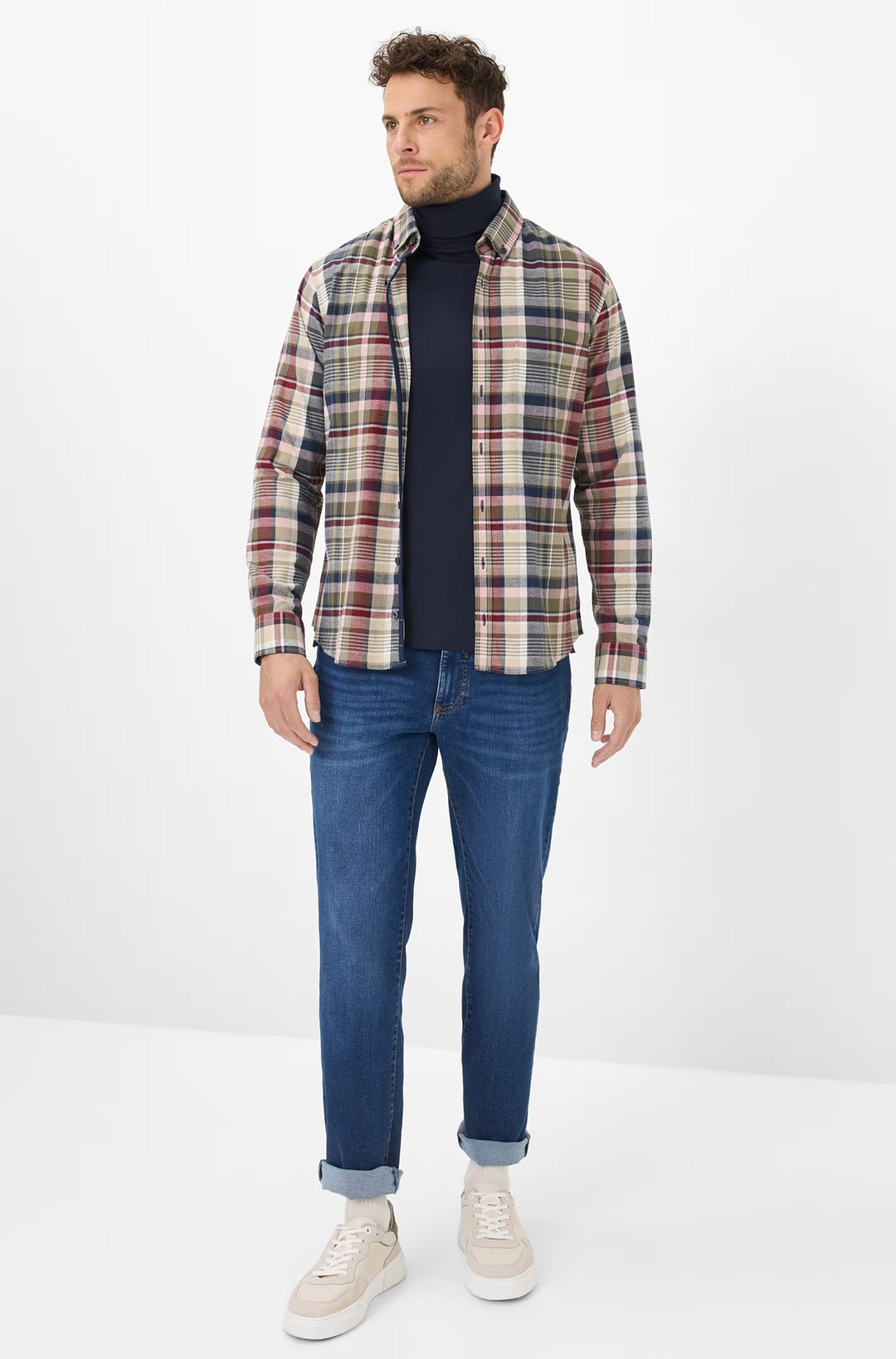 Brax Jeans Straight Fit - CADIZ- Concorde Fashion#color_blue-24