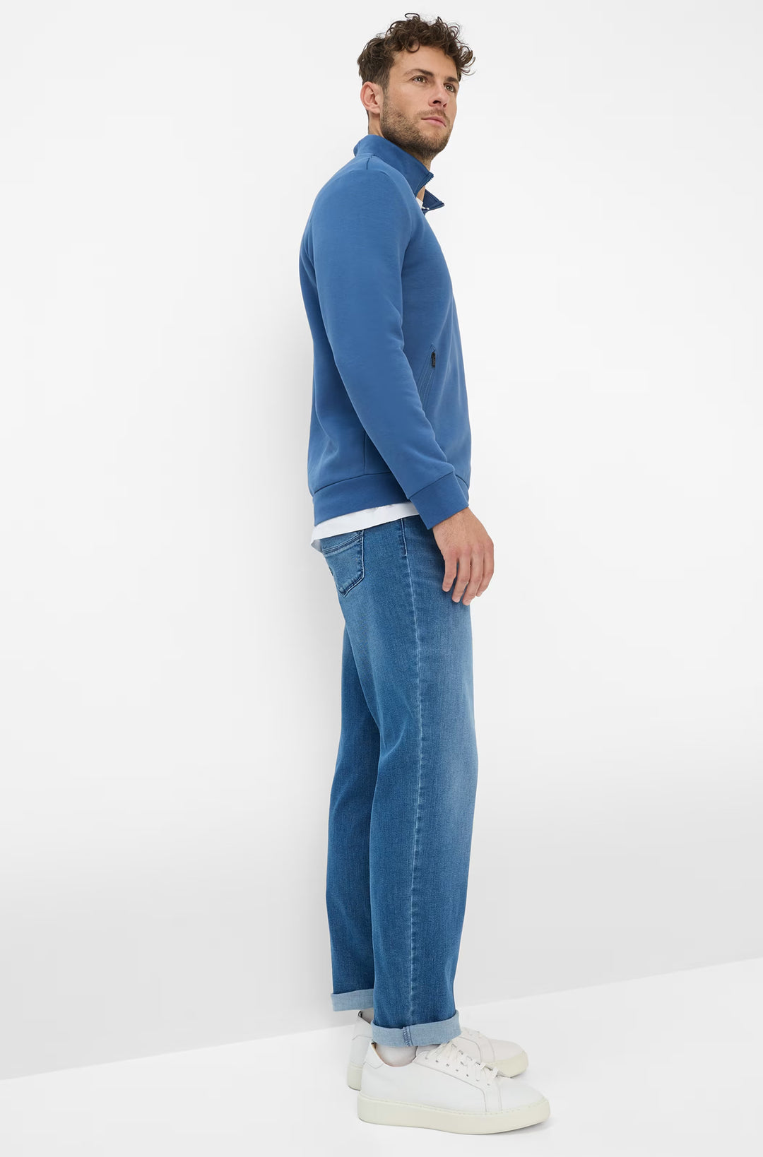 Brax Jeans Straight Fit - CADIZ- Concorde Fashion#color_blue-26