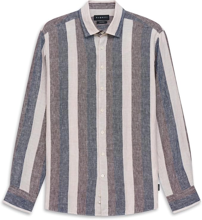 Bugatti Casual Shirts Modern Fit - 18909E 9150- Concorde Fashion#color_brown-090