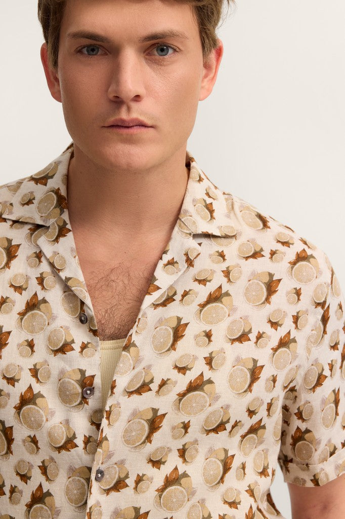 Bugatti Casual Shirts Modern Fit - 18908E 9253- Concorde Fashion#color_beige-040