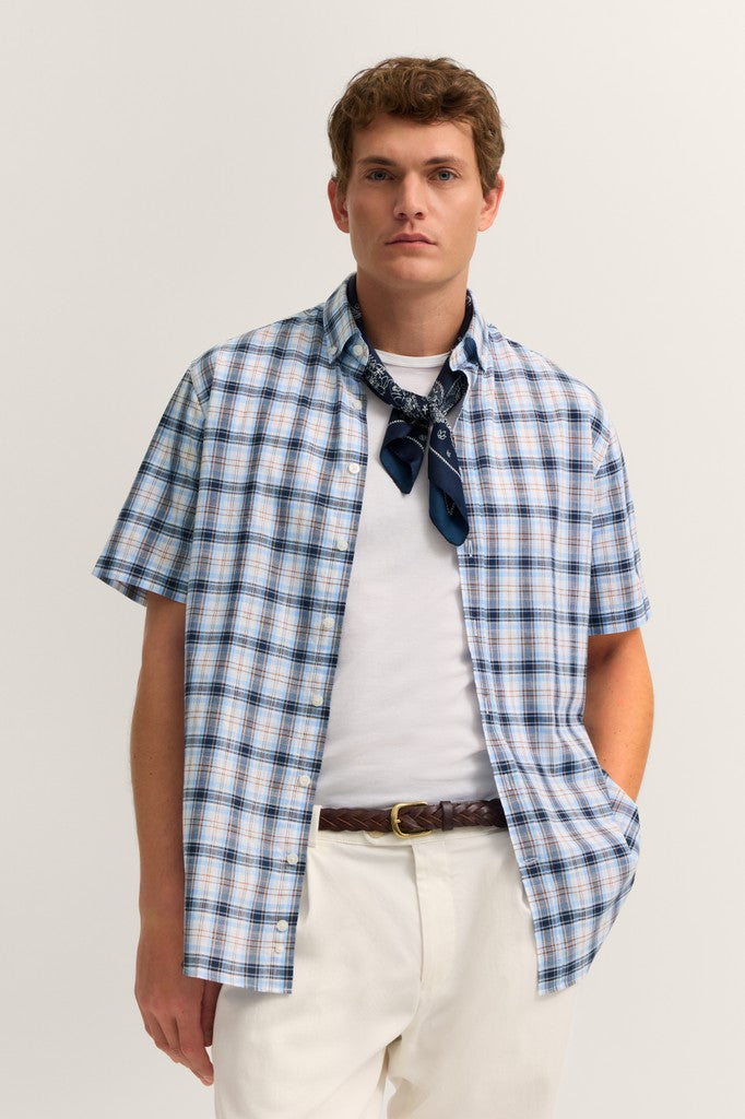 Bugatti Casual Shirts Modern Fit - 18337E 9450- Concorde Fashion#color_blue-320