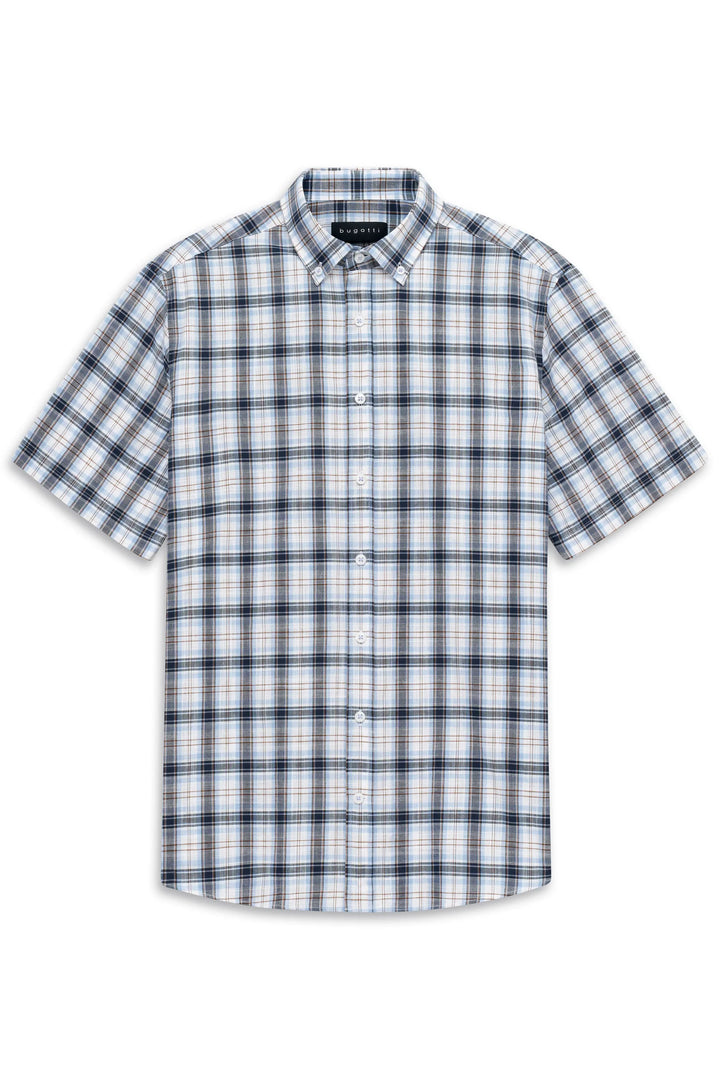 Bugatti Casual Shirts Modern Fit - 18337E 9450- Concorde Fashion#color_blue-320