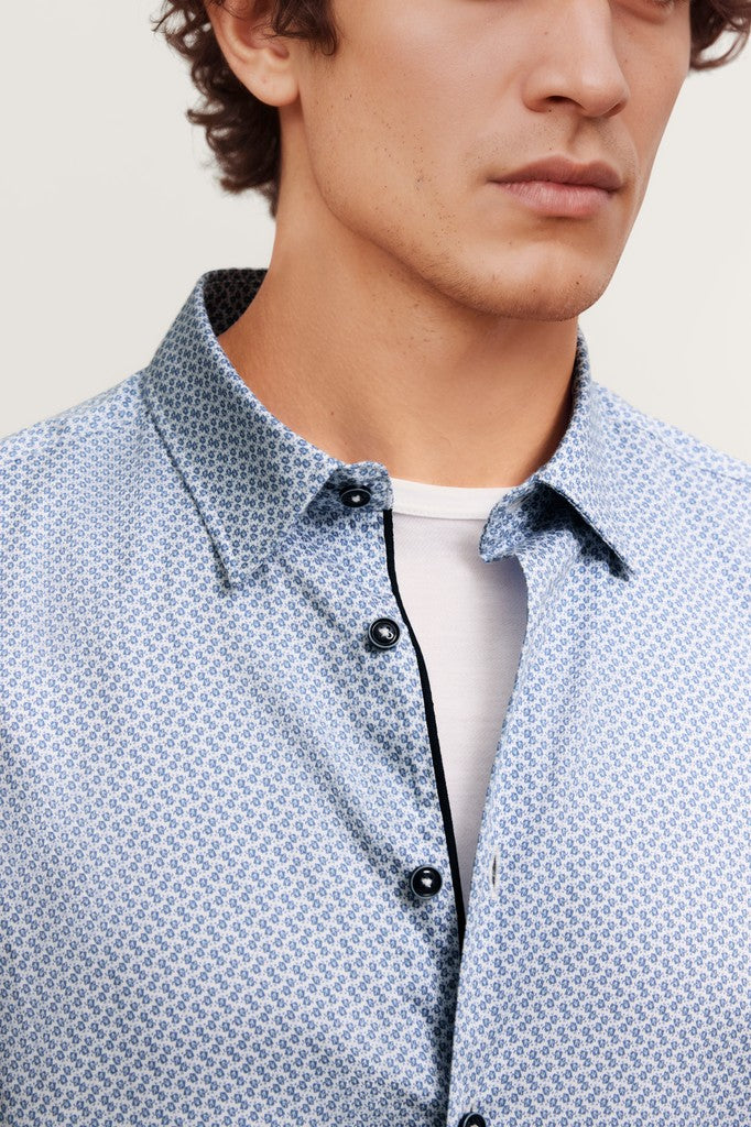 Bugatti Casual Shirts Modern Fit - 18504E 9750- Concorde Fashion#color_navy-370