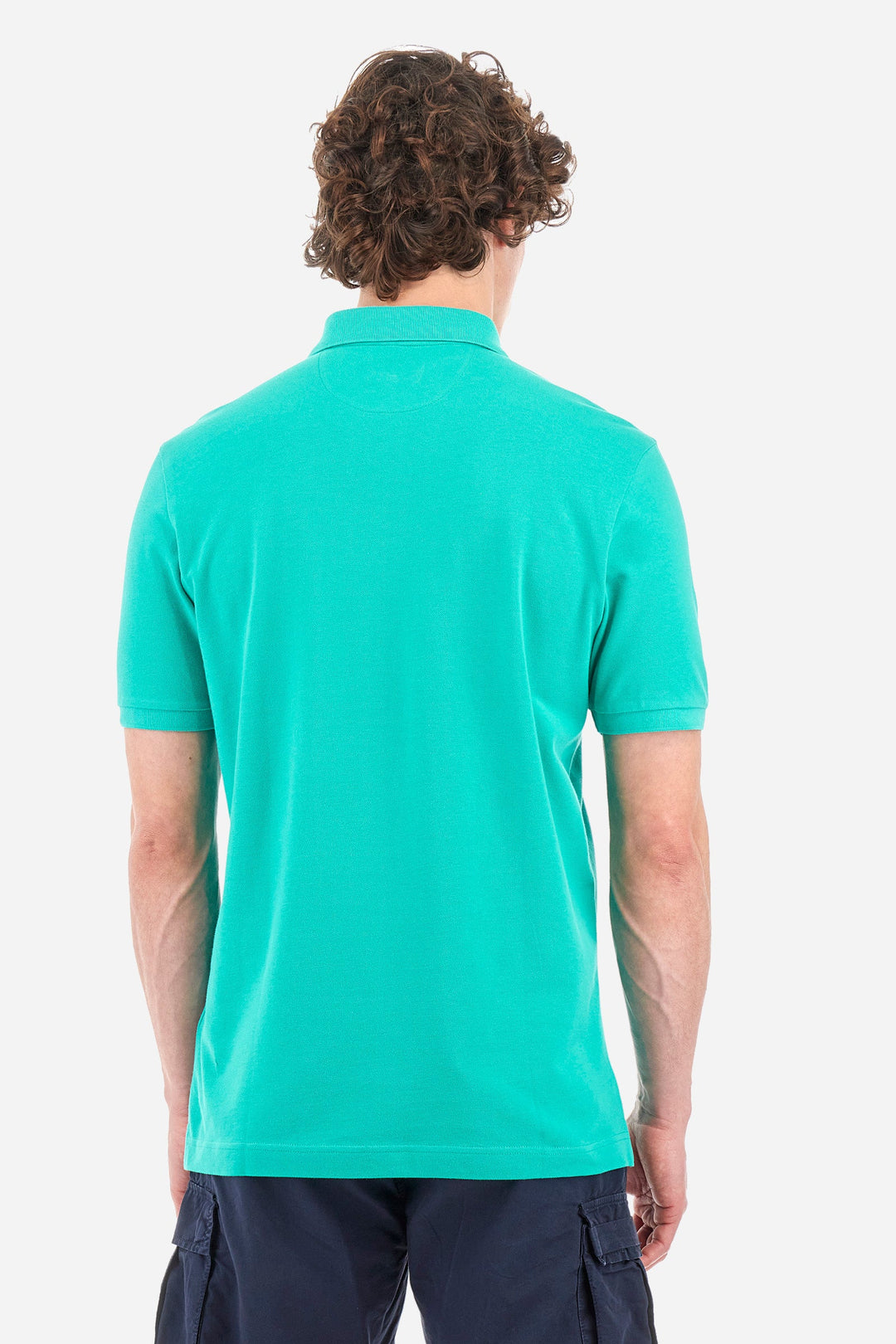 LA MARTINA Regular Fit Polos in Cotton -  BPMP01-PK031- Concorde Fashion#color_green-03123