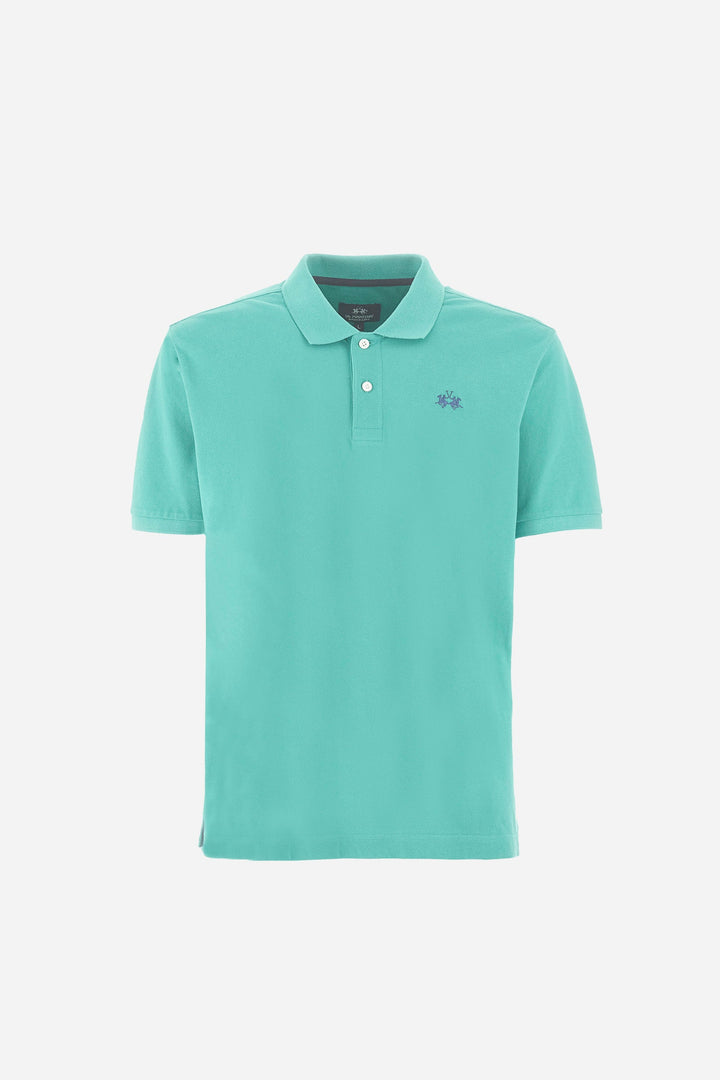 LA MARTINA Regular Fit Polos in Cotton -  BPMP01-PK031- Concorde Fashion#color_green-03123