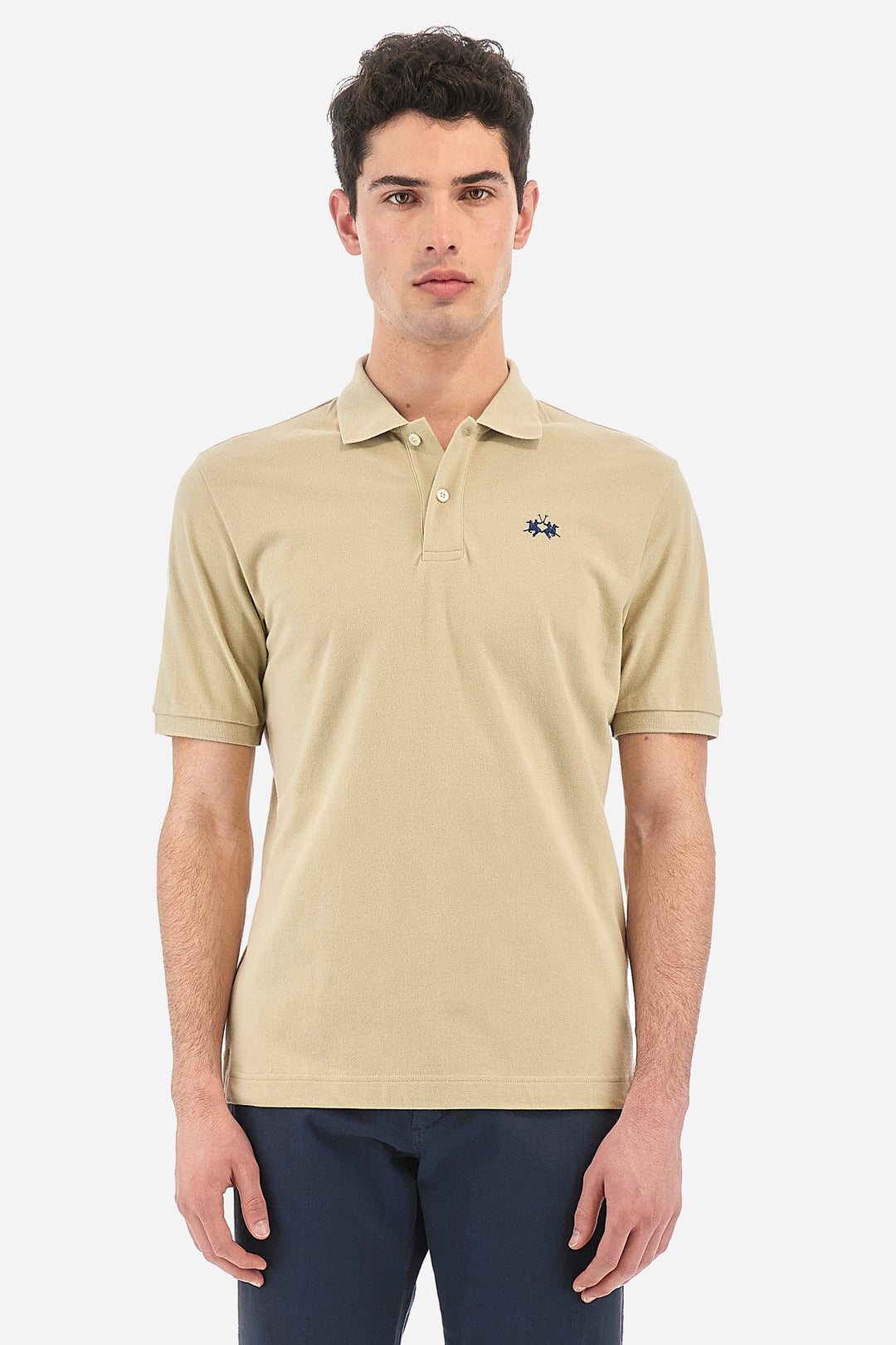 LA MARTINA Regular Fit Polos in Cotton -  BPMP01-PK031- Concorde Fashion#color_green-04022