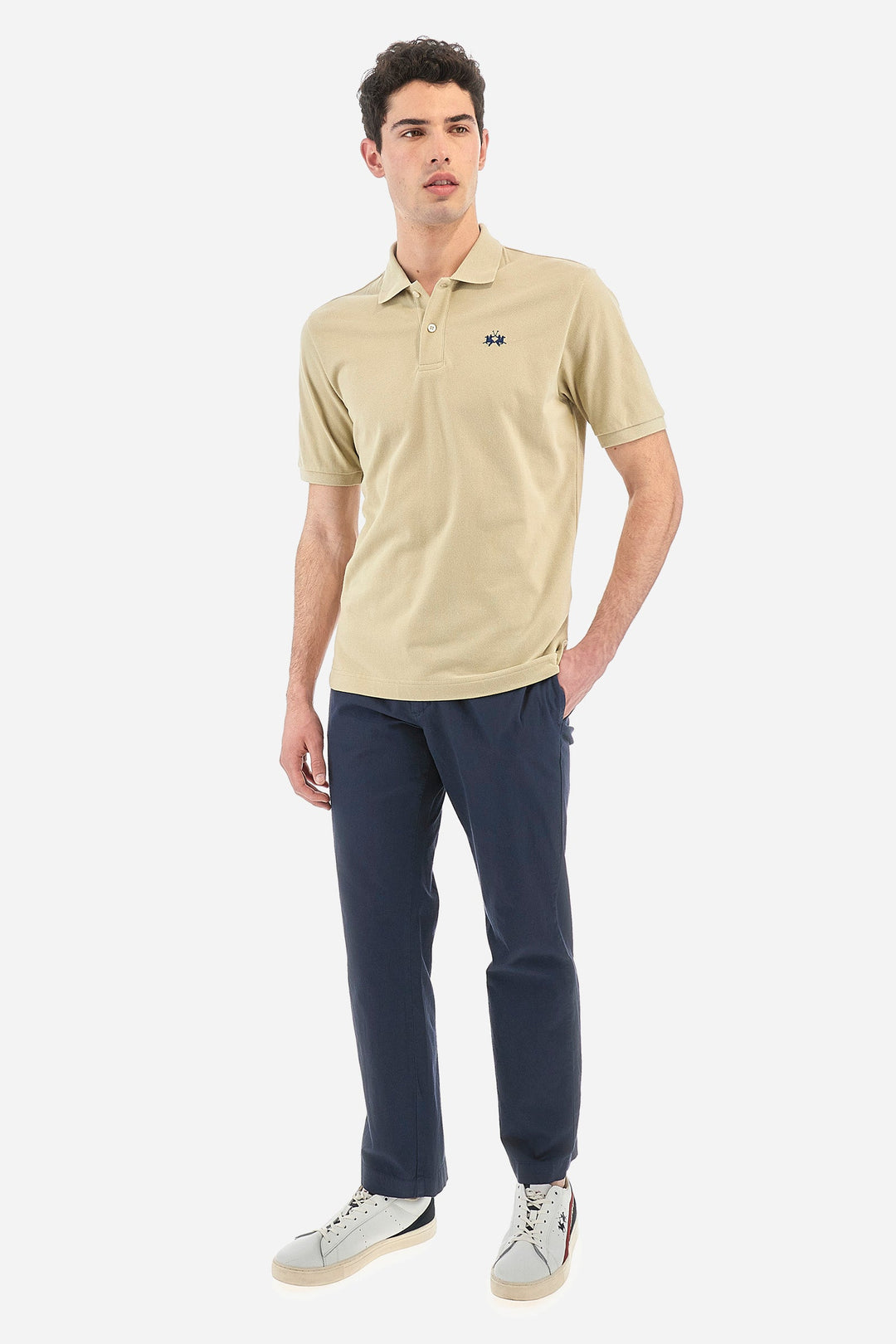 LA MARTINA Regular Fit Polos in Cotton -  BPMP01-PK031- Concorde Fashion#color_green-04022