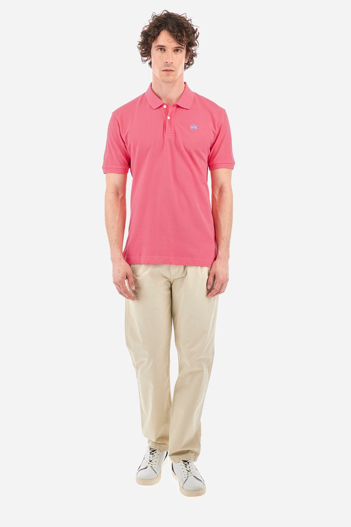 LA MARTINA Regular Fit Polos in Cotton -  BPMP01-PK031- Concorde Fashion#color_pink-05141