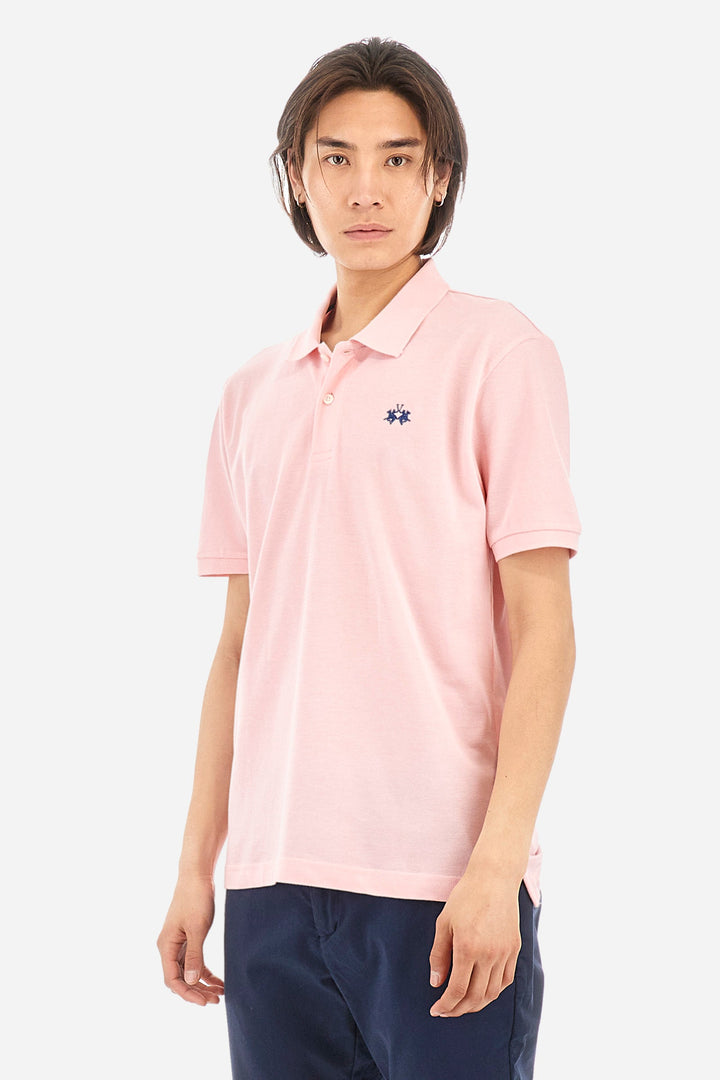LA MARTINA Regular Fit Polos in Cotton -  BPMP01-PK031- Concorde Fashion#color_pink-05247