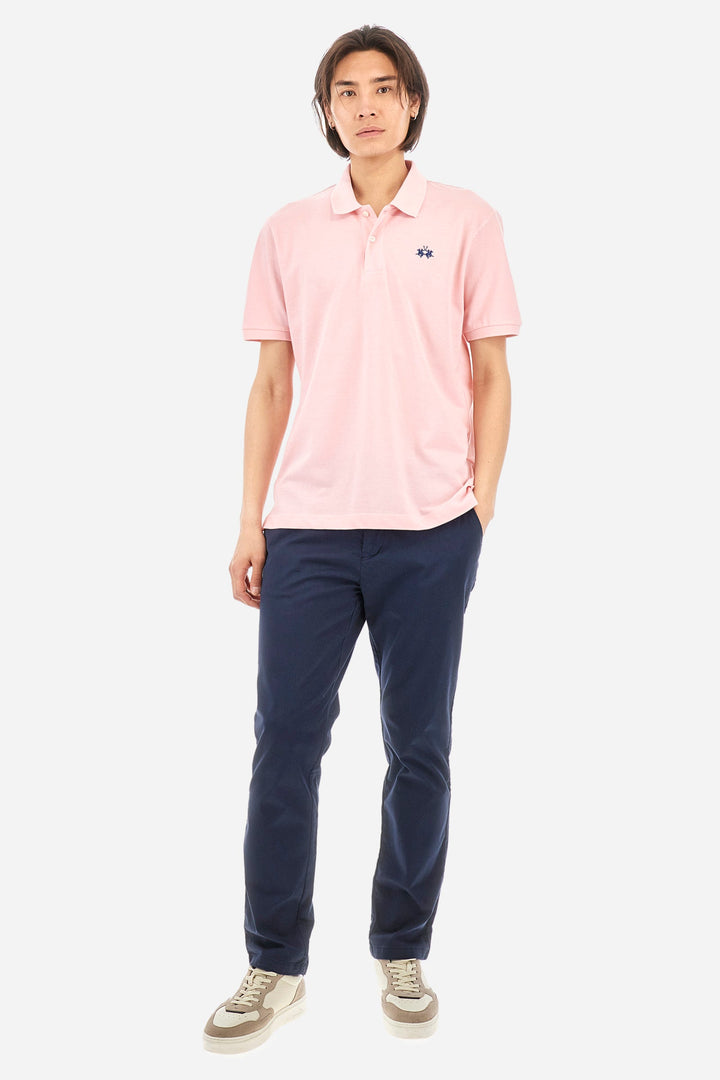 LA MARTINA Regular Fit Polos in Cotton -  BPMP01-PK031- Concorde Fashion#color_pink-05247