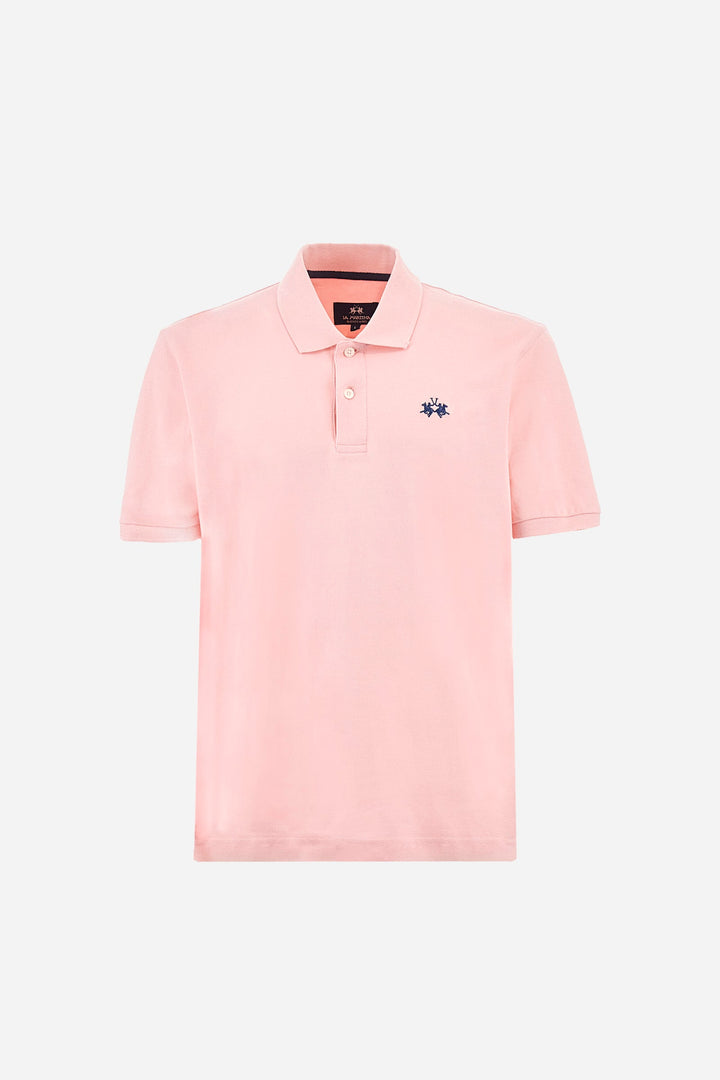 LA MARTINA Regular Fit Polos in Cotton -  BPMP01-PK031- Concorde Fashion#color_pink-05247