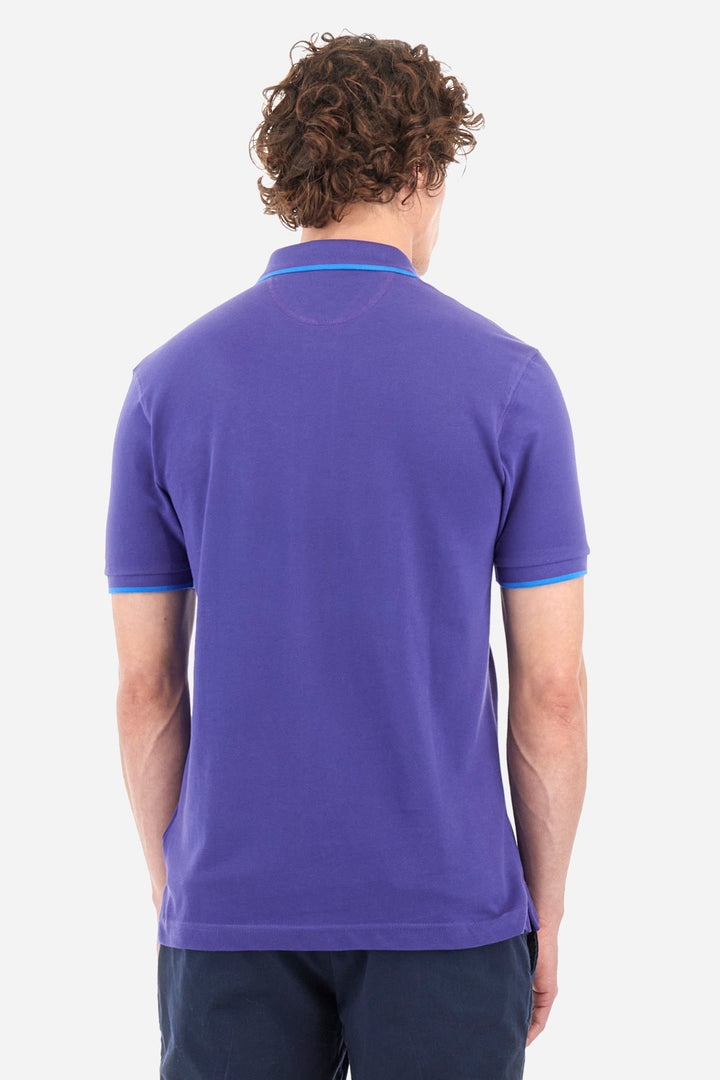 La Martina Regular Fit Polos in Cotton -  BPMP04-PK031- Concorde Fashion#color_blue-07213